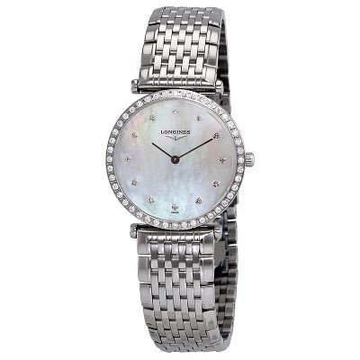 Longines La Grande Classique Diamond Mother of Pearl Dial Stainless ...