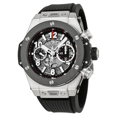 Hublot King Power Unico Skeleton Dial Automatic Carbon Fiber Rubber Men S Watch 701qx0140rx 701 Qx 0140 Rx Swatch Other Jomashop