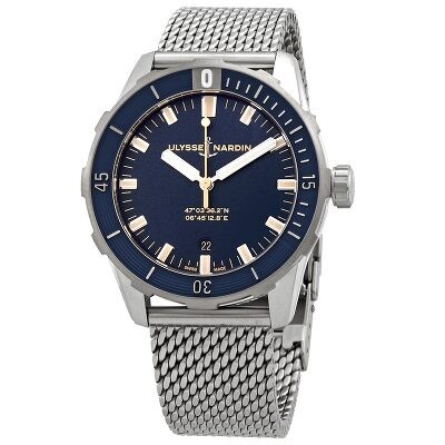 Ulysse Nardin Diver Automatic Blue Dial Men S Watch 8163 175 7m 93 8163 175 7m 93 Ulysse Nardin Diver Jomashop