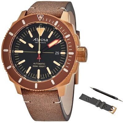 alpina bronze watch