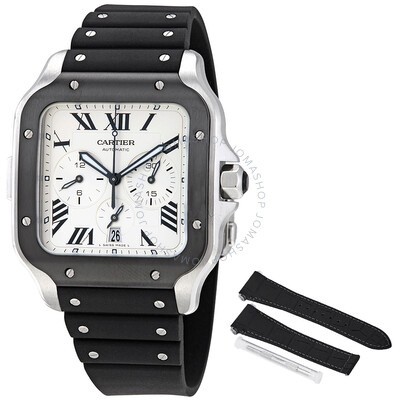 cartier mens watch rubber band