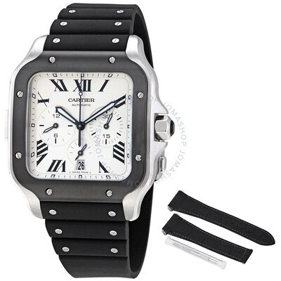 cartier santos stainless steel watch band