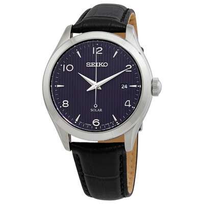 seiko men's sne102 stainless steel solar watch
