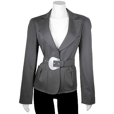 Emporio Armani Black Nylon Necktie Blouse, Brand Size 38 B221MJB21AJ-BK ...