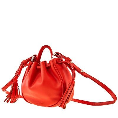 Complet Ladies Pink Valery Micro Leather Belt Bag BE015-61 - Handbags ...