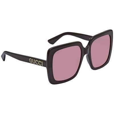 gucci pink lens sunglasses