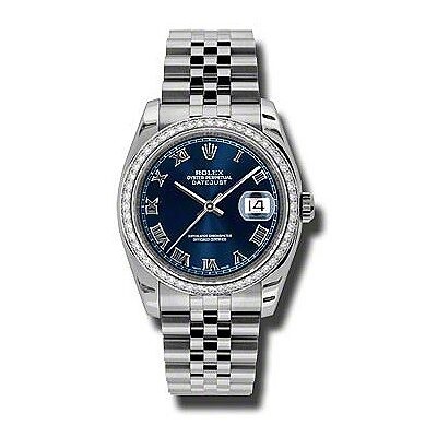 rolex oyster perpetual datejust 36 blue dial