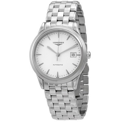 Longines Flagship Automatic White Dial Men's Watch L4.774.4.12.6 L4.774 ...