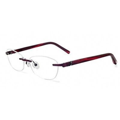 Jones New York Unisex Gold Tone Rectangular Eyeglass Frames J485-GOL-51 ...