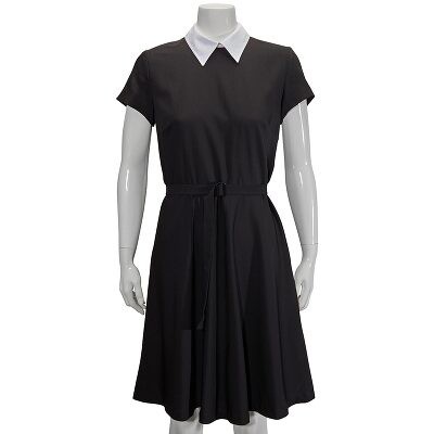 ralph lauren black shirt dress