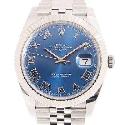 rolex blue wave dial