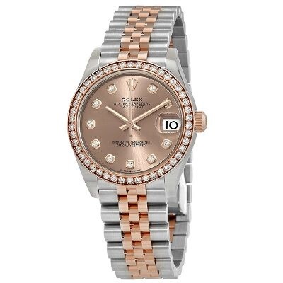 jubilee watch rose gold