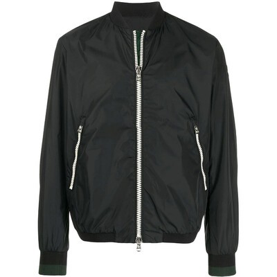 Moncler Black Lightweight Hooded Waterproof Windbreaker Jacket, Brand ...