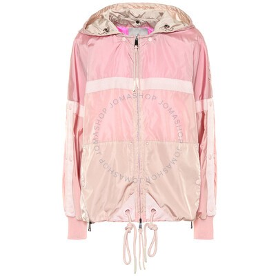 pink hooded vest