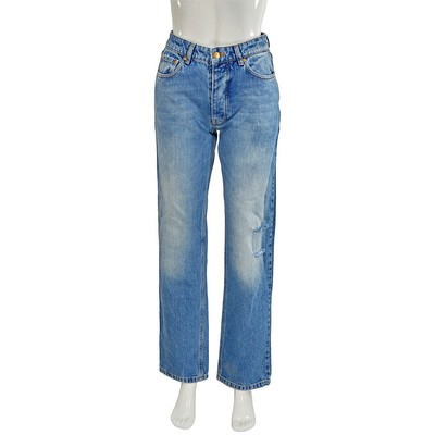 Ksenia Schnaider Blue Slim Jeans, Brand Size Medium KS1107SS19 ...