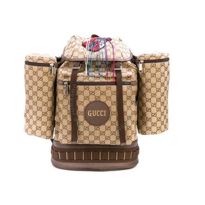 gucci men's gg leather crossbody backpack