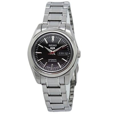 seiko series 5 automatic stainless steel watch
