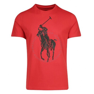 Polo Ralph Lauren Men's Pony Print T-Shirt in White, Brand Size X-Small ...