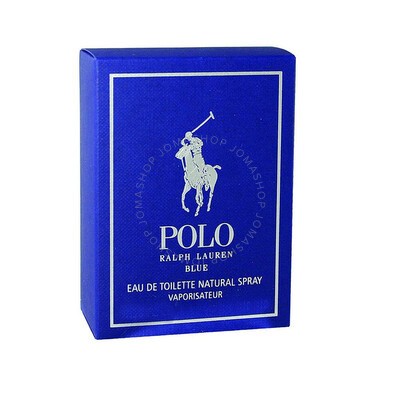 Ralph Lauren Men's Polo Blue EDT Splash 0.5 oz Fragrances 746480080995 ...