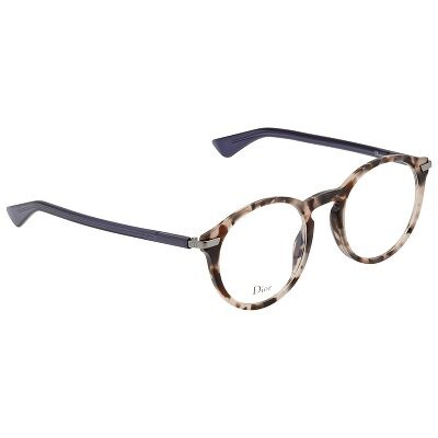 Dior Homme Matte Black Round Men's Eyeglasses DIOR01940M7A50 ...
