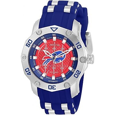 Invicta NFL Buffalo Bills Automatic Red Dial Men's Watch 32011 32011 ...