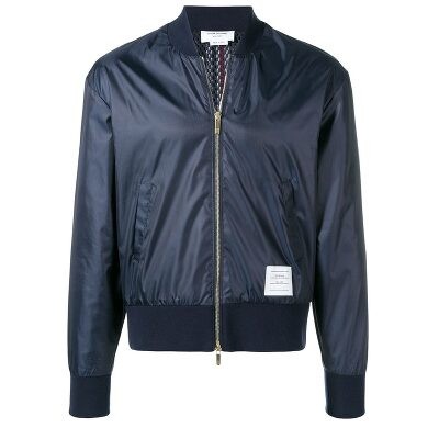 Philipp Plein Men's Perforated Leather Bomber Jacket, Brand Size Medium ...