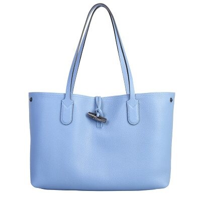 Longchamp Ladies Tote bag Penelope Soft Blue Small Tote Bag L1294861127 ...