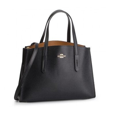 charlie leather tote