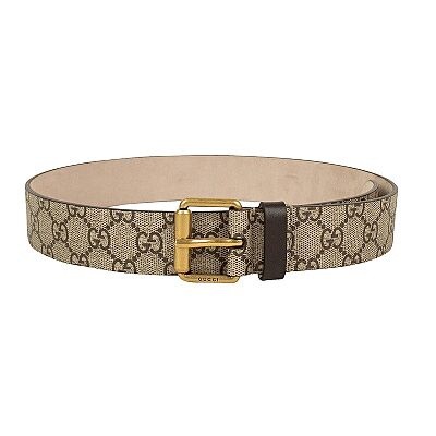 tiger print gg supreme belt