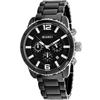 Roberto Bianci Fratelli Chronograph Quartz Black Dial Men's Watch