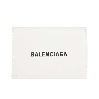 balenciaga wallet white