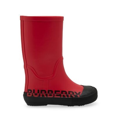 red burberry boots