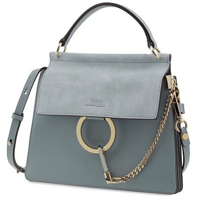 chloe faye small top handle bag