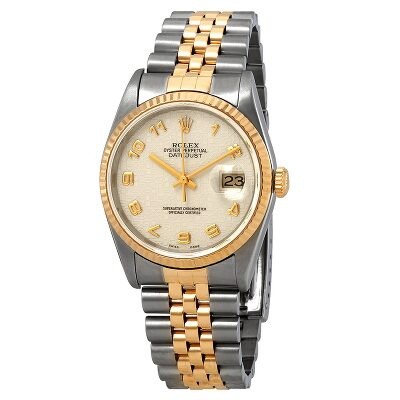 Rolex Datejust 36 Blue Dial Stainless Steel and 18K Yellow Gold Jubilee ...