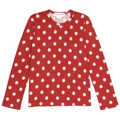 cdg white long sleeve