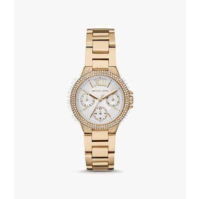 Michael Kors Catlin Champagne Crystal Pave Dial Ladies Watch MK2375 ...