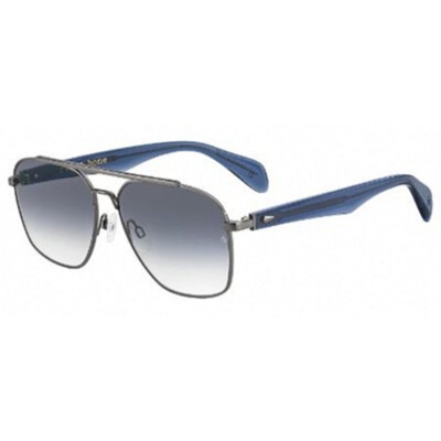Rag And Bone Men S Grey Aviator Pilot Sunglasses Rnb5004 S0v849o60 Rnb5004 S0v849o60 Sunglasses Jomashop