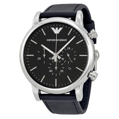 Emporio Armani Grey Dial Chronograph Men's Watch ARS9201 ARS9201 ...