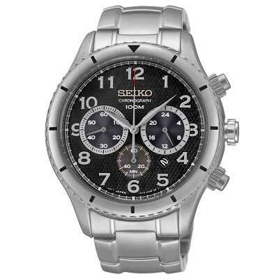 men's solar chronograph prospex world time stainless steel bracelet watch 42mm ssc508