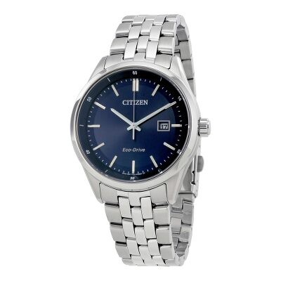 citizen eco drive blue dial chronograph