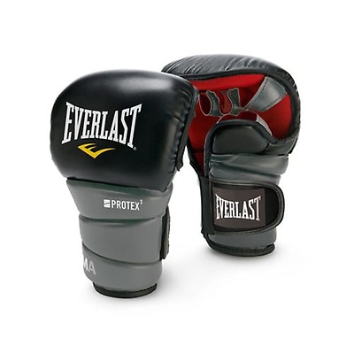 Everlast Mixed Martial Arts Heavy Bag Gloves (L/XL) , Black