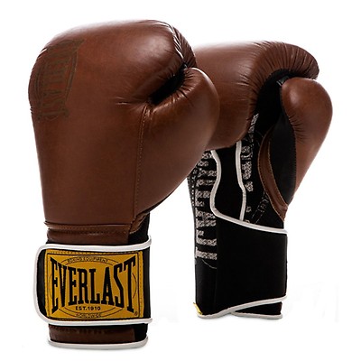 Everlast Guantes Boxeo Pro Sparring 1910 Cuerdas Azul