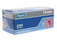 Rapid 53//8B 8mm Galvanised Staples Box 2500 RPD538B2500