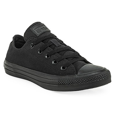 All star cano hot sale medio todo preto
