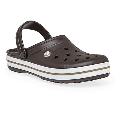 Crocs gris outlet con verde