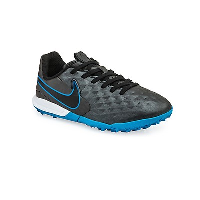 Botines nike tiempo azul cheap y amarillo