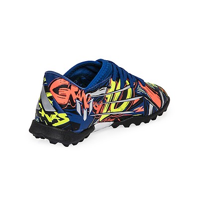 Botines De Futbol Adidas Nemeziz Messi 19.4 FG Niño Azul | Solo Deportes