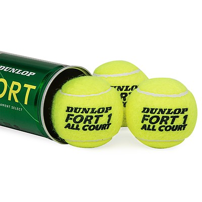 Pelotas Tenis Dunlop Fort - Tubo x3
