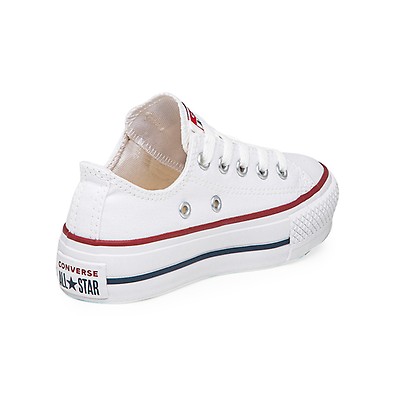 Zapatillas Converse Chuck Taylor Lift Ox Niña Blanca, Solo Deportes