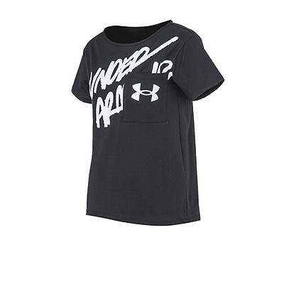 Remera Under Armour Live Oversized Mujer Blanca